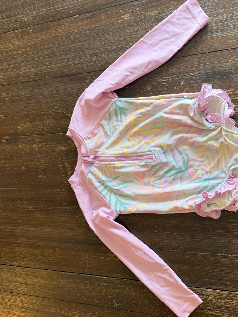 Caden Lane White Baby Swaddle or Sleep Sack Label Detail